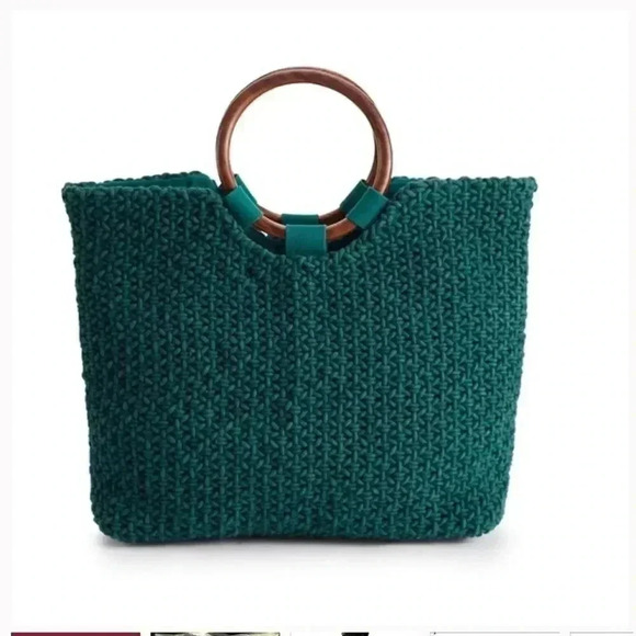 NWT Circus by Sam Edelman Susannah Macrame Satchel - Picture 1 of 11